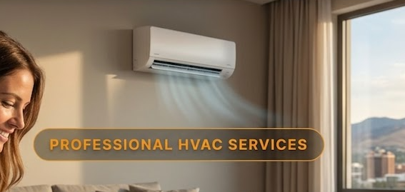 Nevada Breeze HVAC technician installing equipment